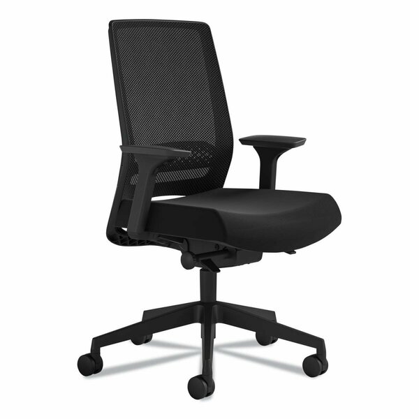 Betterbeds Medina Deluxe Task Chair, Black - 18 x 22 in. BE3213560